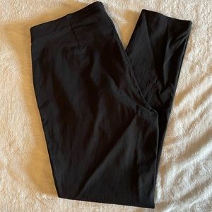 Michael Kors stretch slacks; black; size L